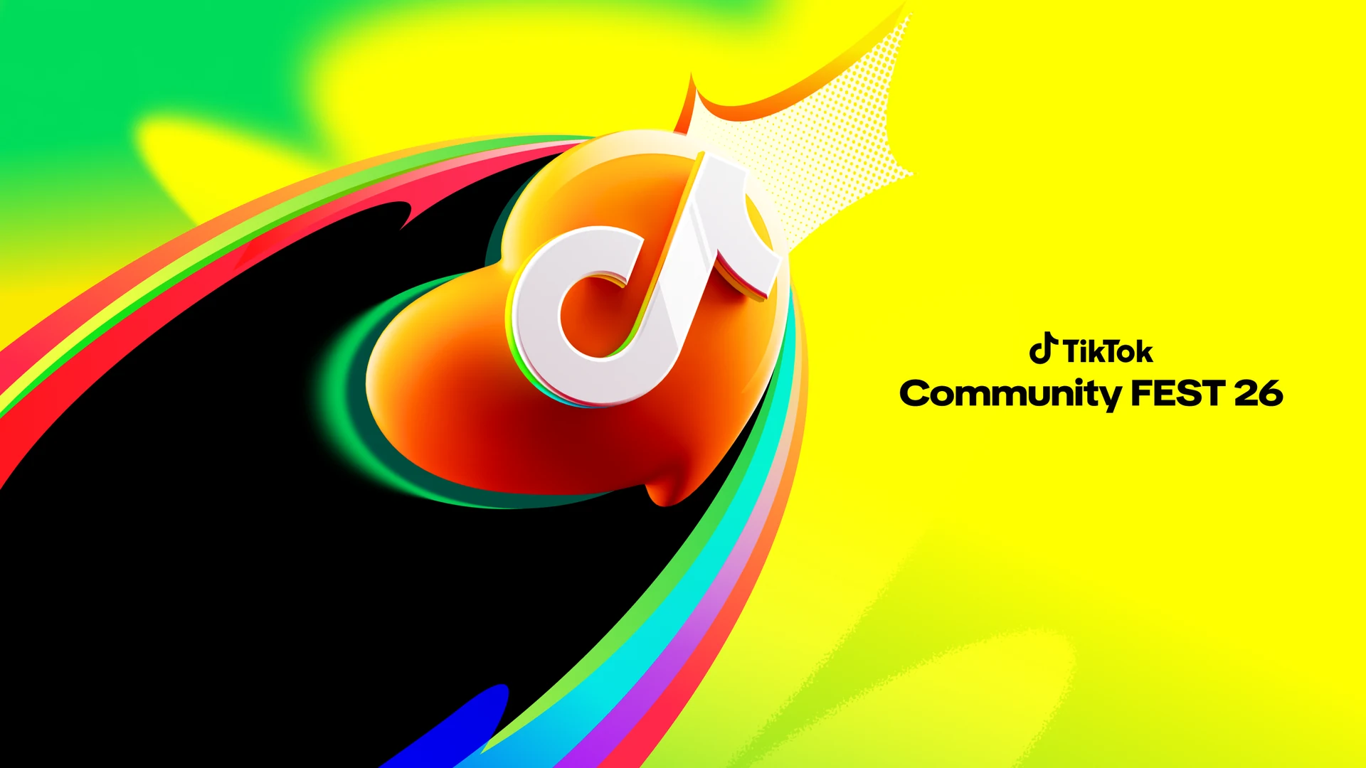 TikTok Community FEST '26 campaign artwork